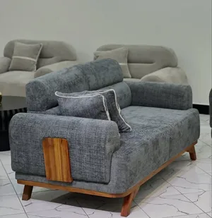 Modern Sofa Sets Za 3,2,1,1 Crafted From Mninga Wood