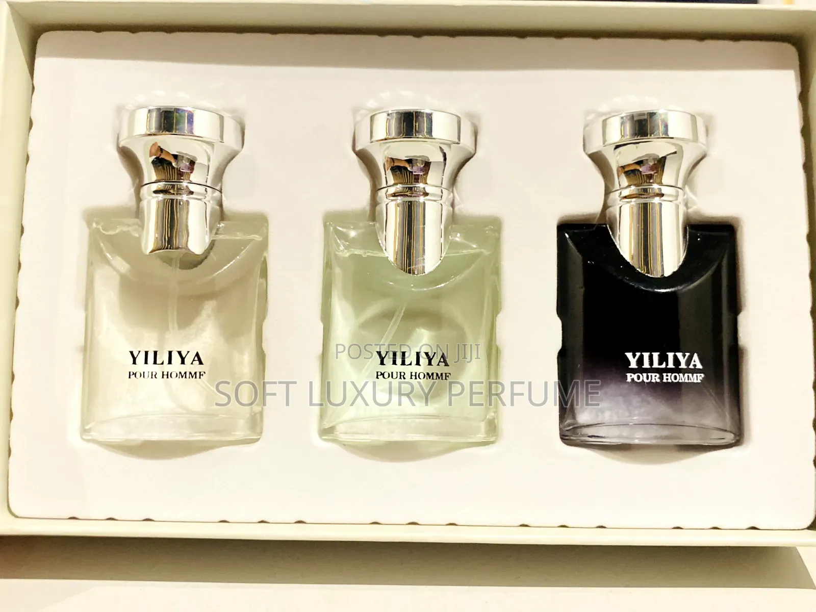 Yiliya Pour Homme 3-in-1 Men's Perfume Gift Set (3 X 30ml)