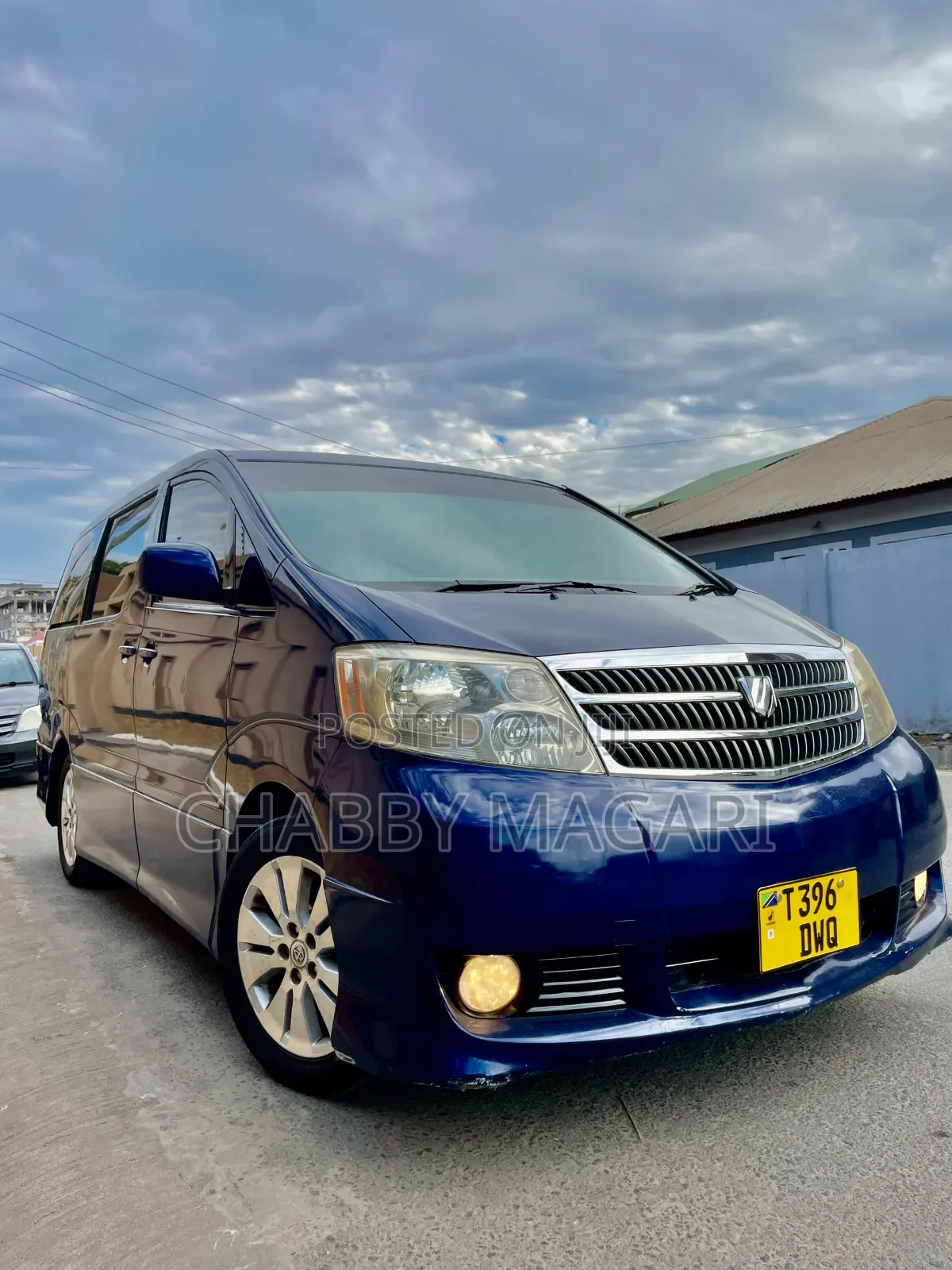 Toyota Alphard 2004 Blue
