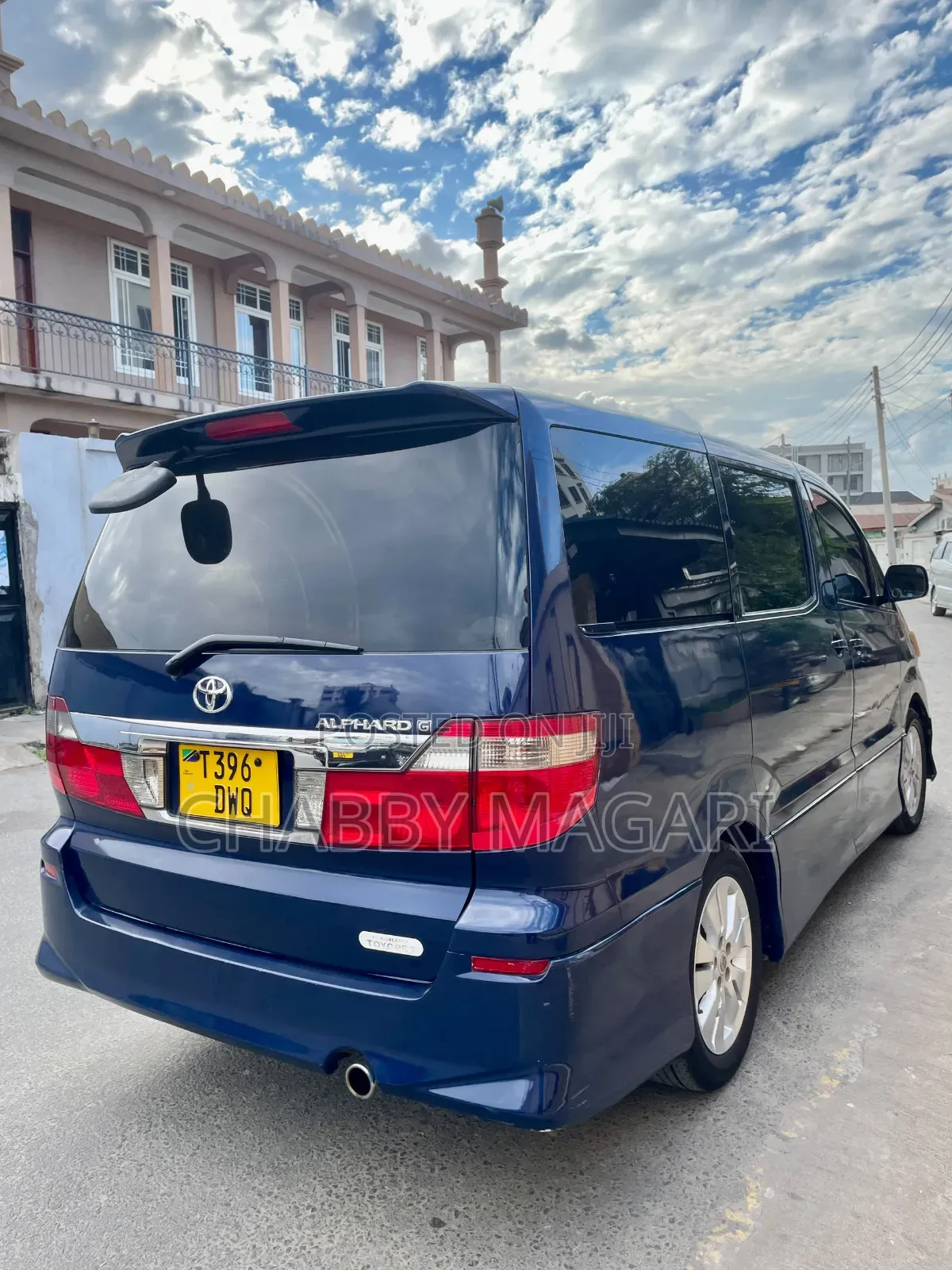 Toyota Alphard 2004 Blue