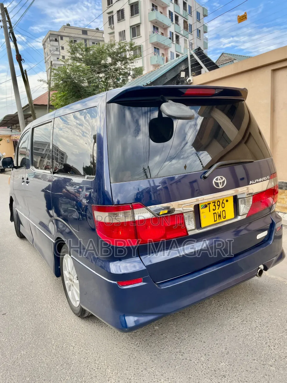 Toyota Alphard 2004 Blue