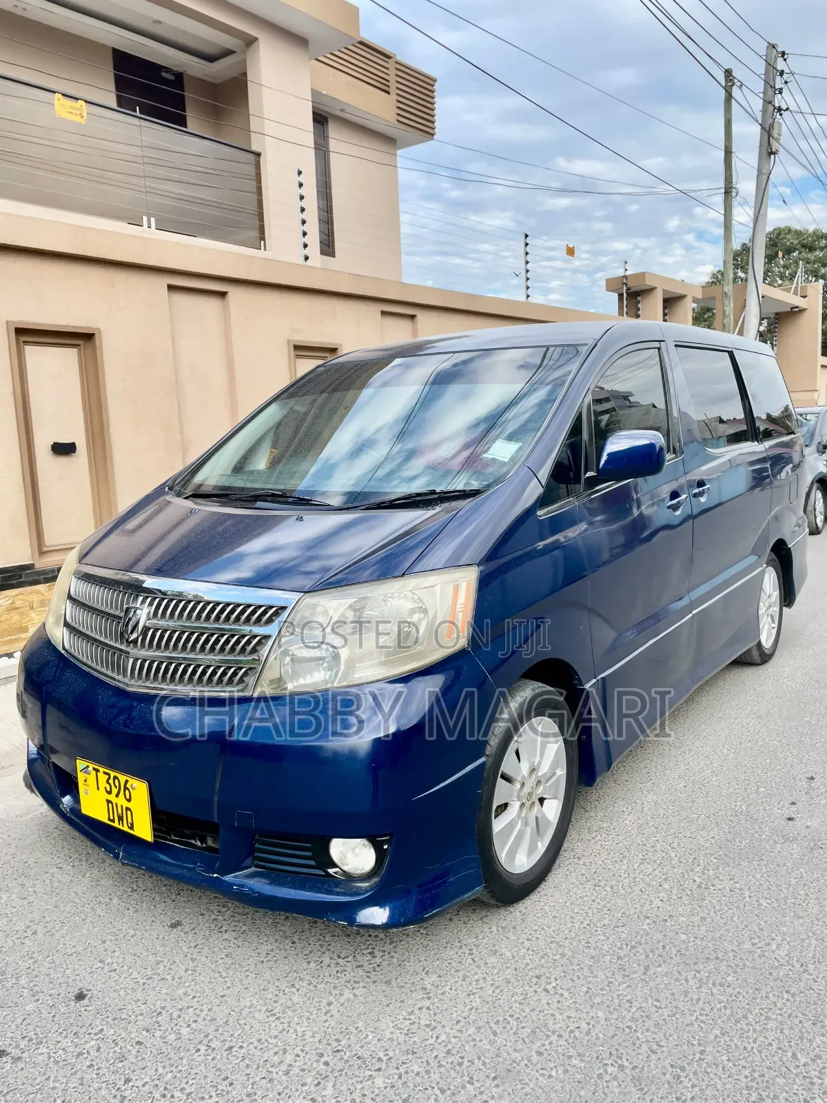 Toyota Alphard 2004 Blue