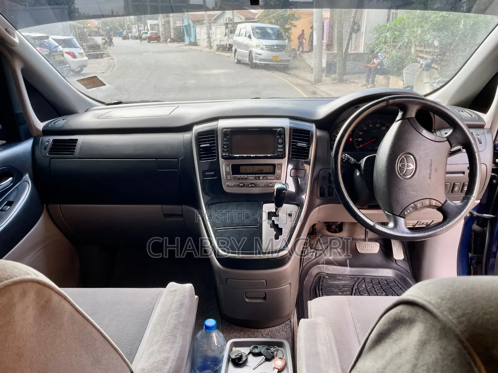 Toyota Alphard 2004 Blue