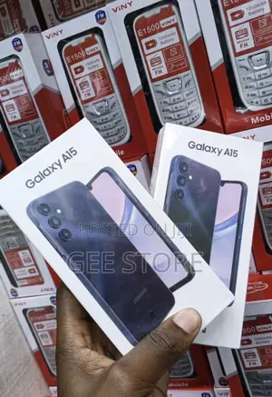 New Samsung Galaxy A15 128 GB Black