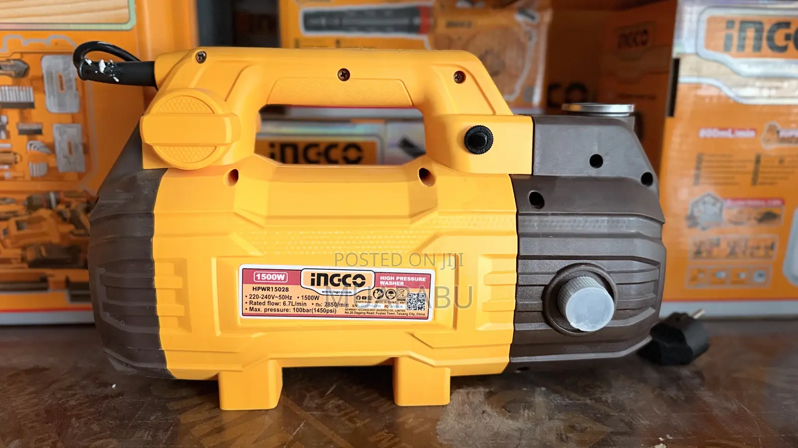 Ingco High Pressure Washer 1500W
