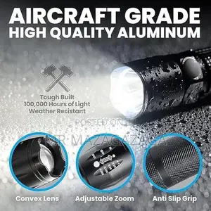 T6 Tactical Military LED Powerful Flashlight