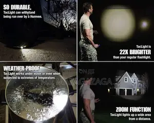T6 Tactical Military LED Powerful Flashlight