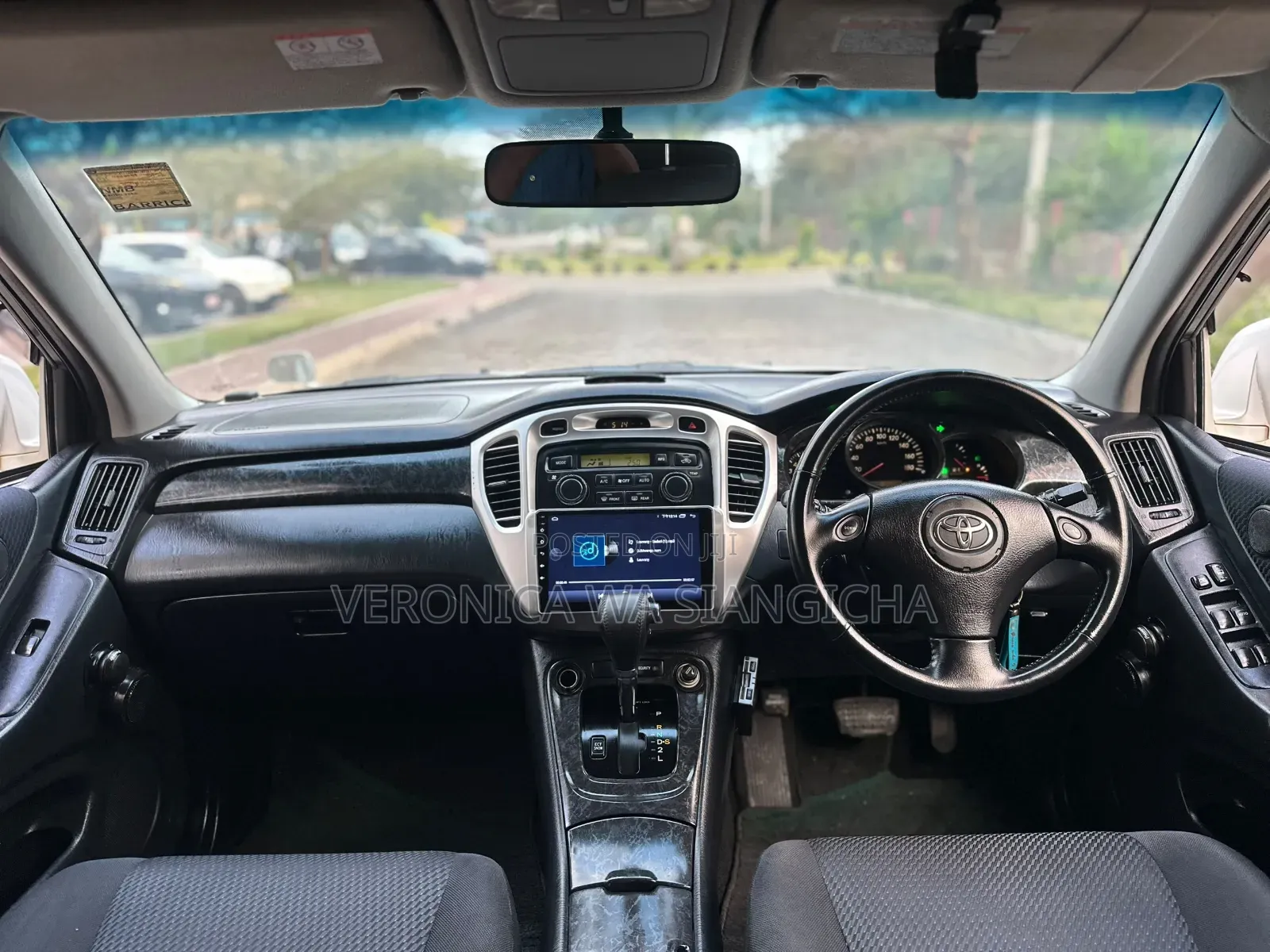 Toyota Kluger 2007 Silver