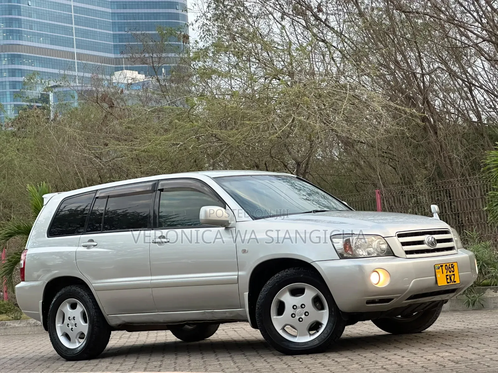 Toyota Kluger 2007 Silver