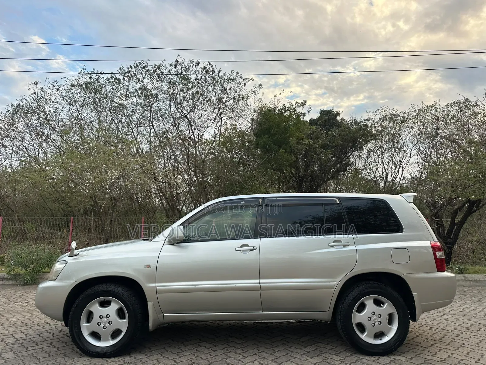 Toyota Kluger 2007 Silver