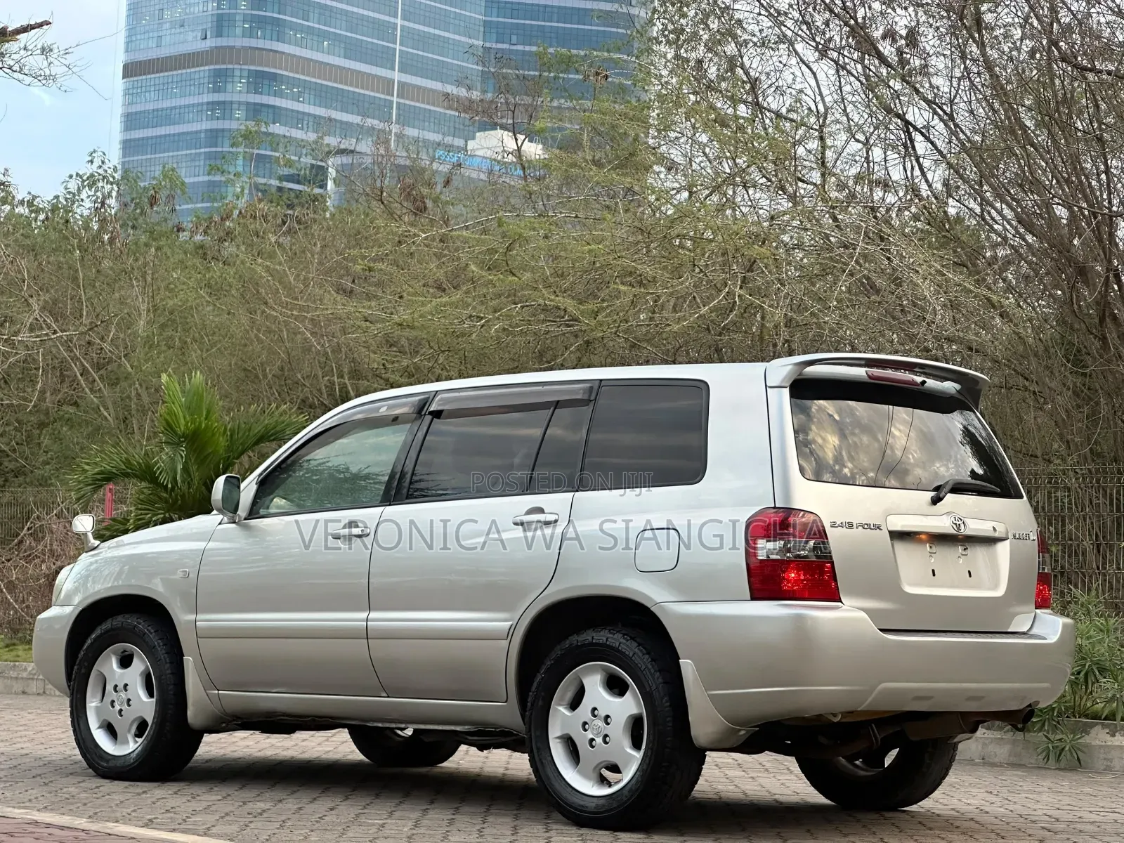 Toyota Kluger 2007 Silver