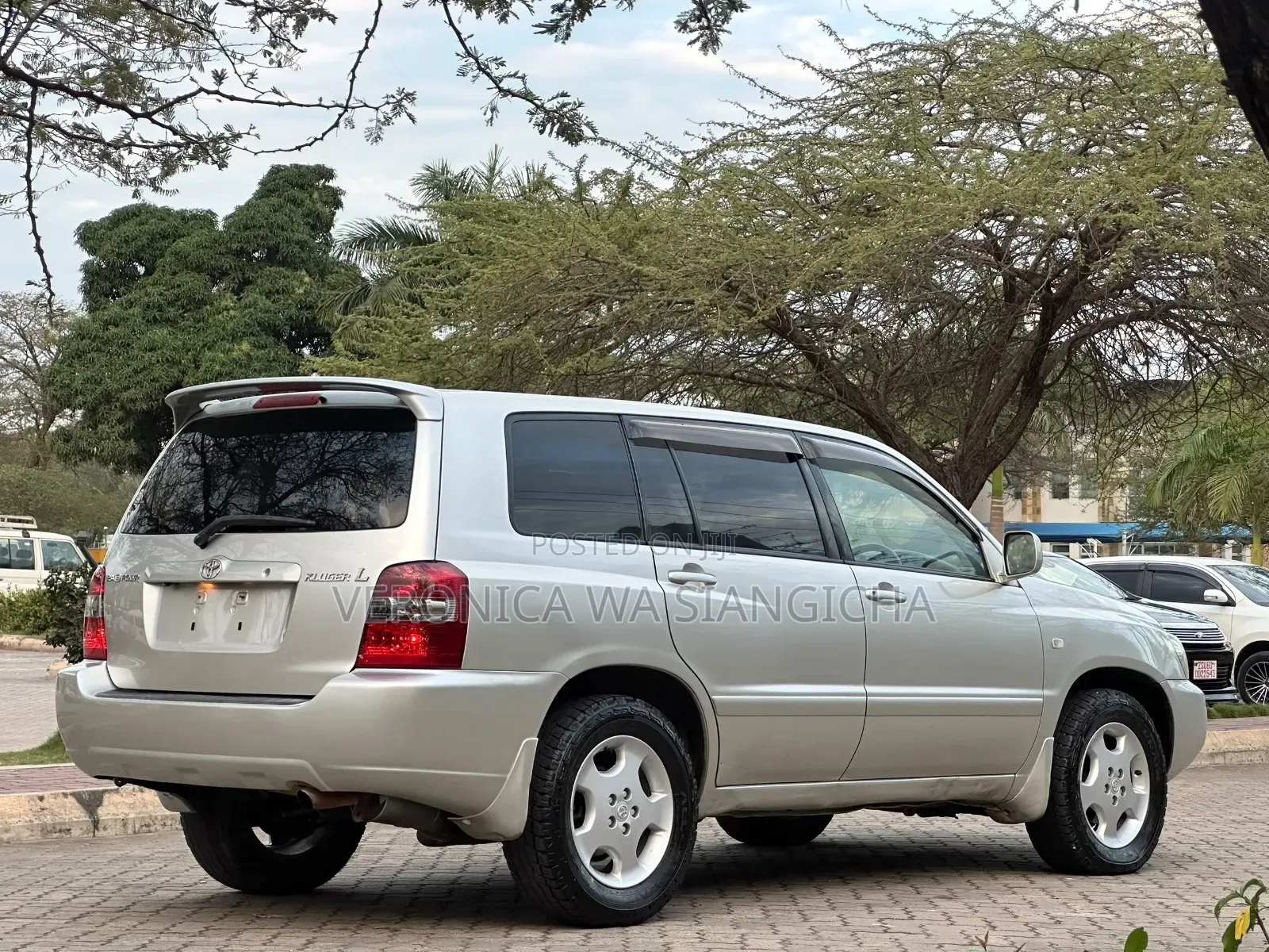 Toyota Kluger 2007 Silver