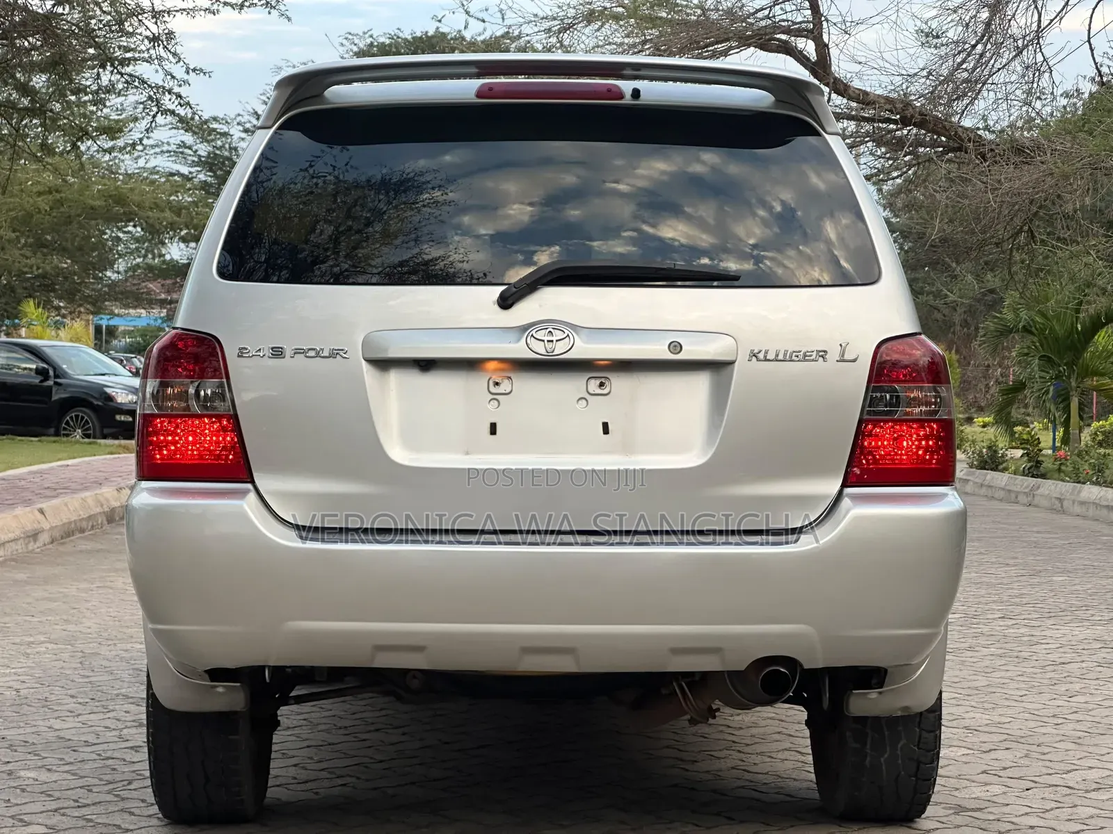 Toyota Kluger 2007 Silver