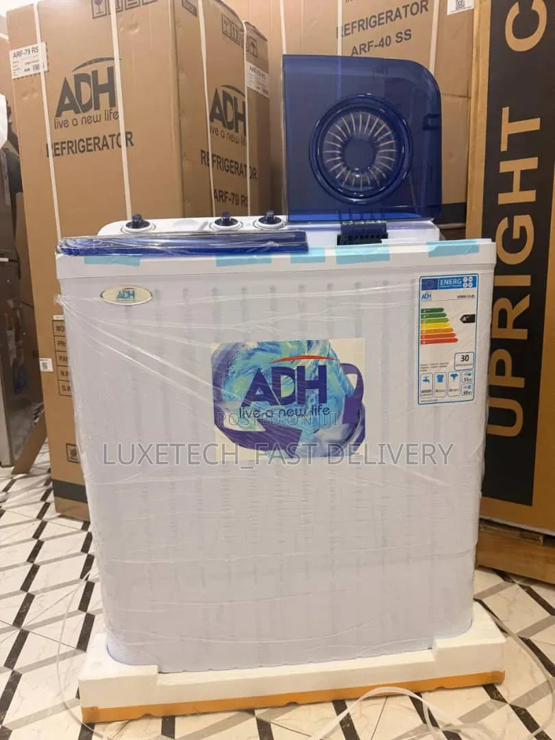ADH 8kg Washing Machine Twin-Tub Semi-Automatic (Manual)