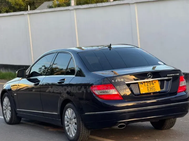 Mercedes-Benz C200 2008 Black