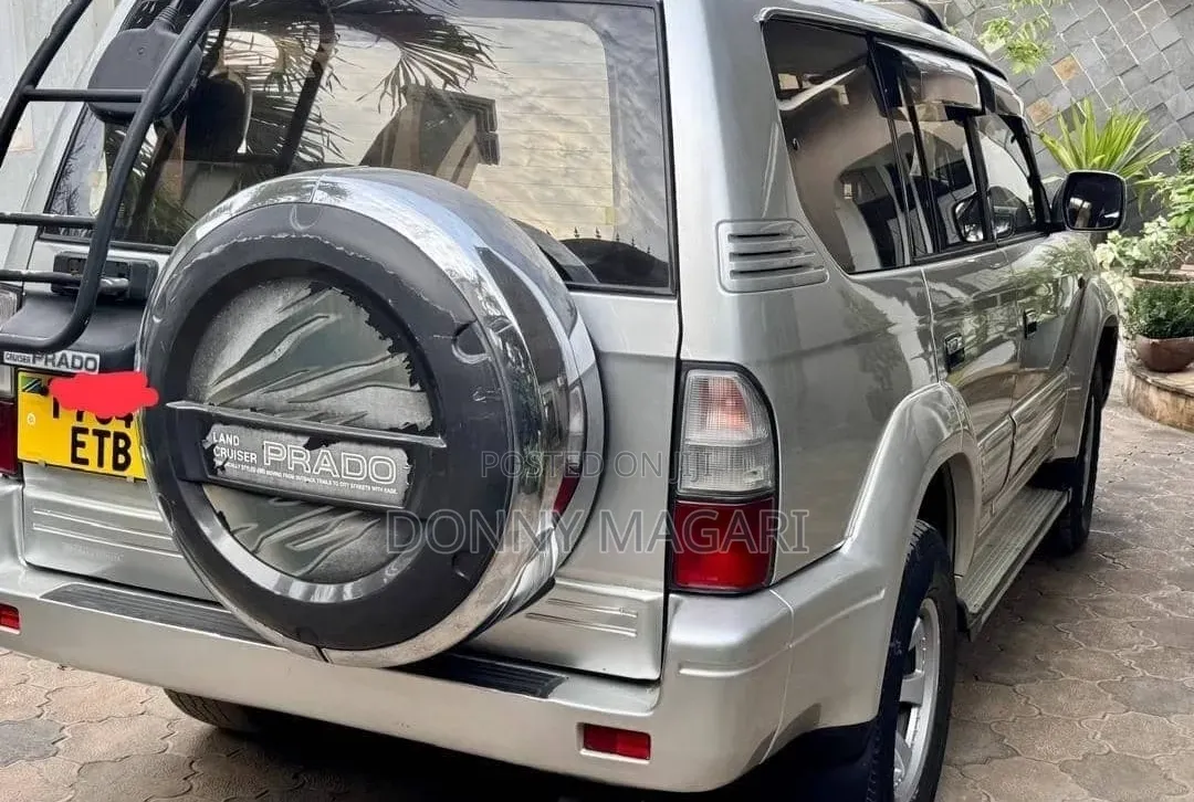 Toyota Land Cruiser Prado 2002 Silver