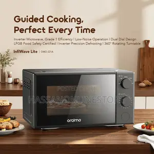 Oraimo InfiWave Lite 20L Low Noise Microwave Oven