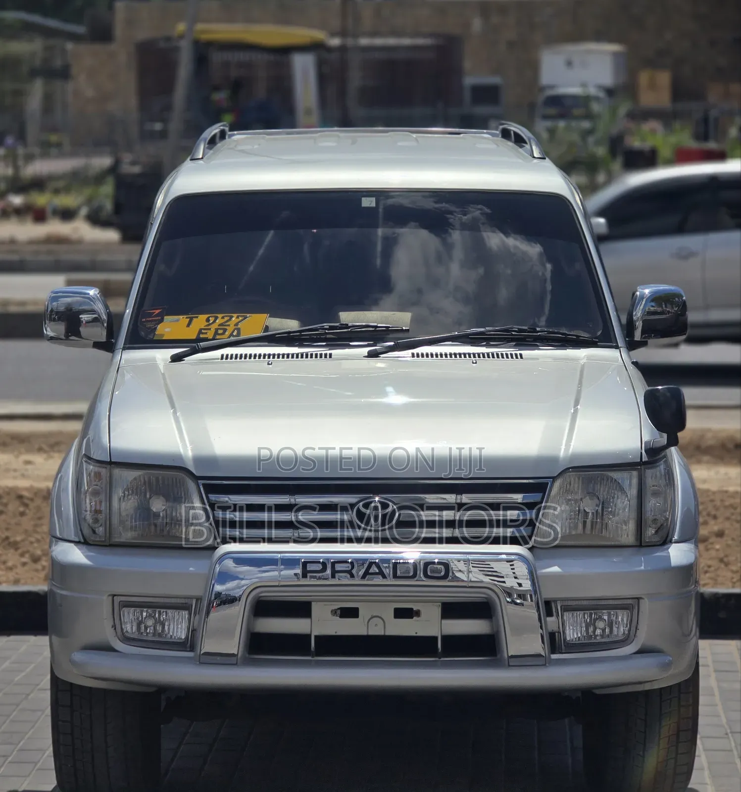 Toyota Land Cruiser Prado 2002 Silver