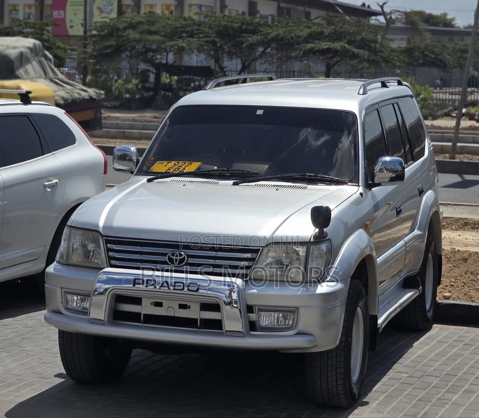 Toyota Land Cruiser Prado 2002 Silver