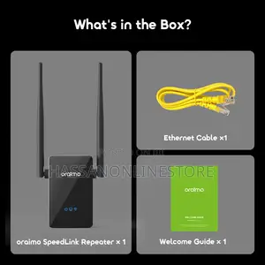 Oraimo SpeedLink Access Point, Repeater Router 3-in-1 Range Extender