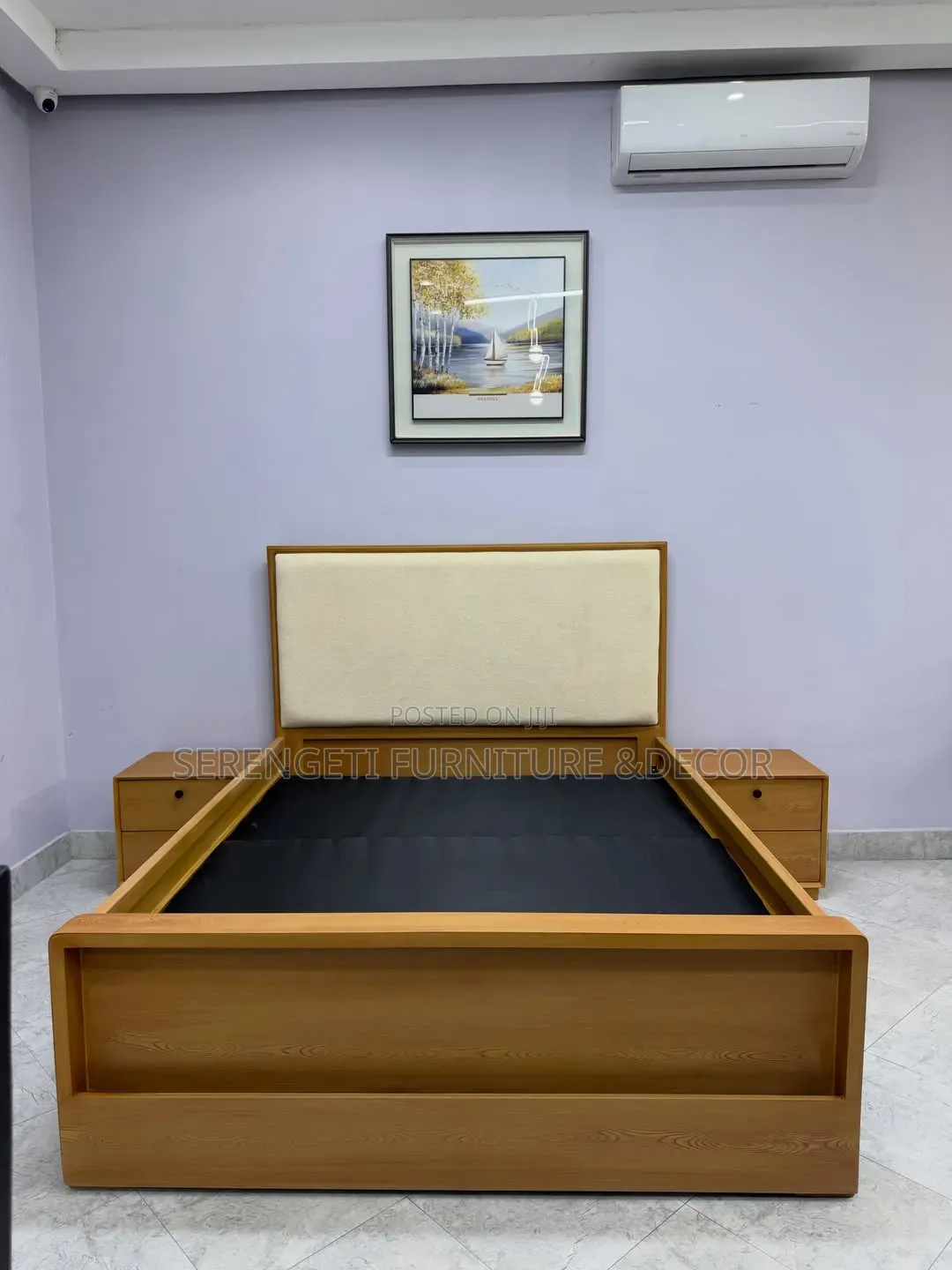 Classic Wooden Bed Sofa