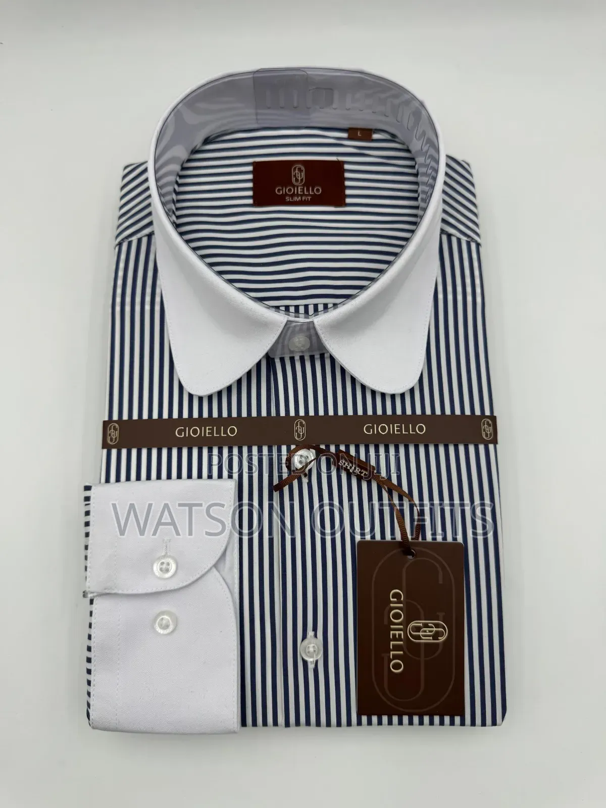 6 Colours GIOIELLO Brand Men's New and Original Shirts or Shati Turkey