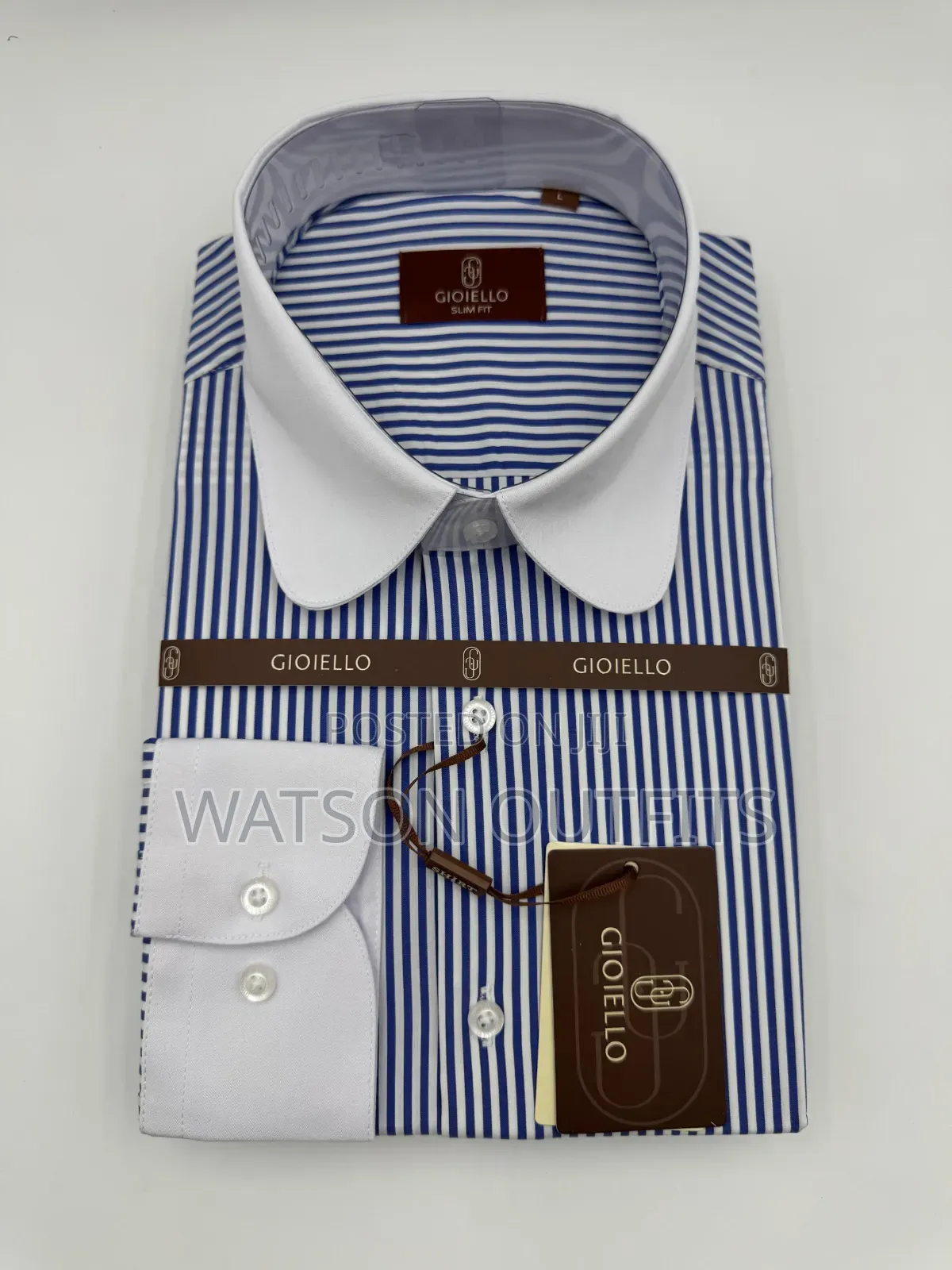 6 Colours GIOIELLO Brand Men's New and Original Shirts or Shati Turkey