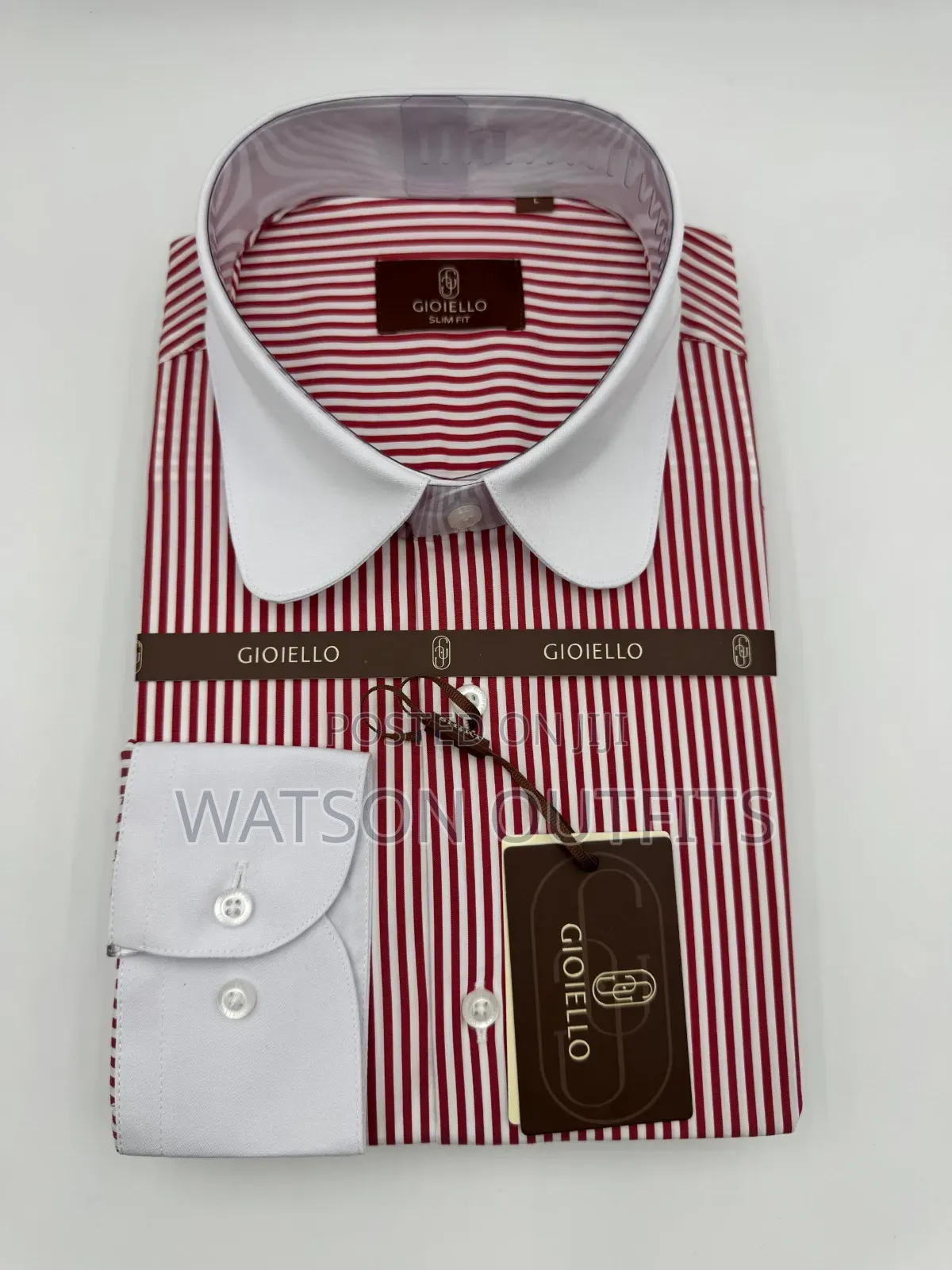 6 Colours GIOIELLO Brand Men's New and Original Shirts or Shati Turkey