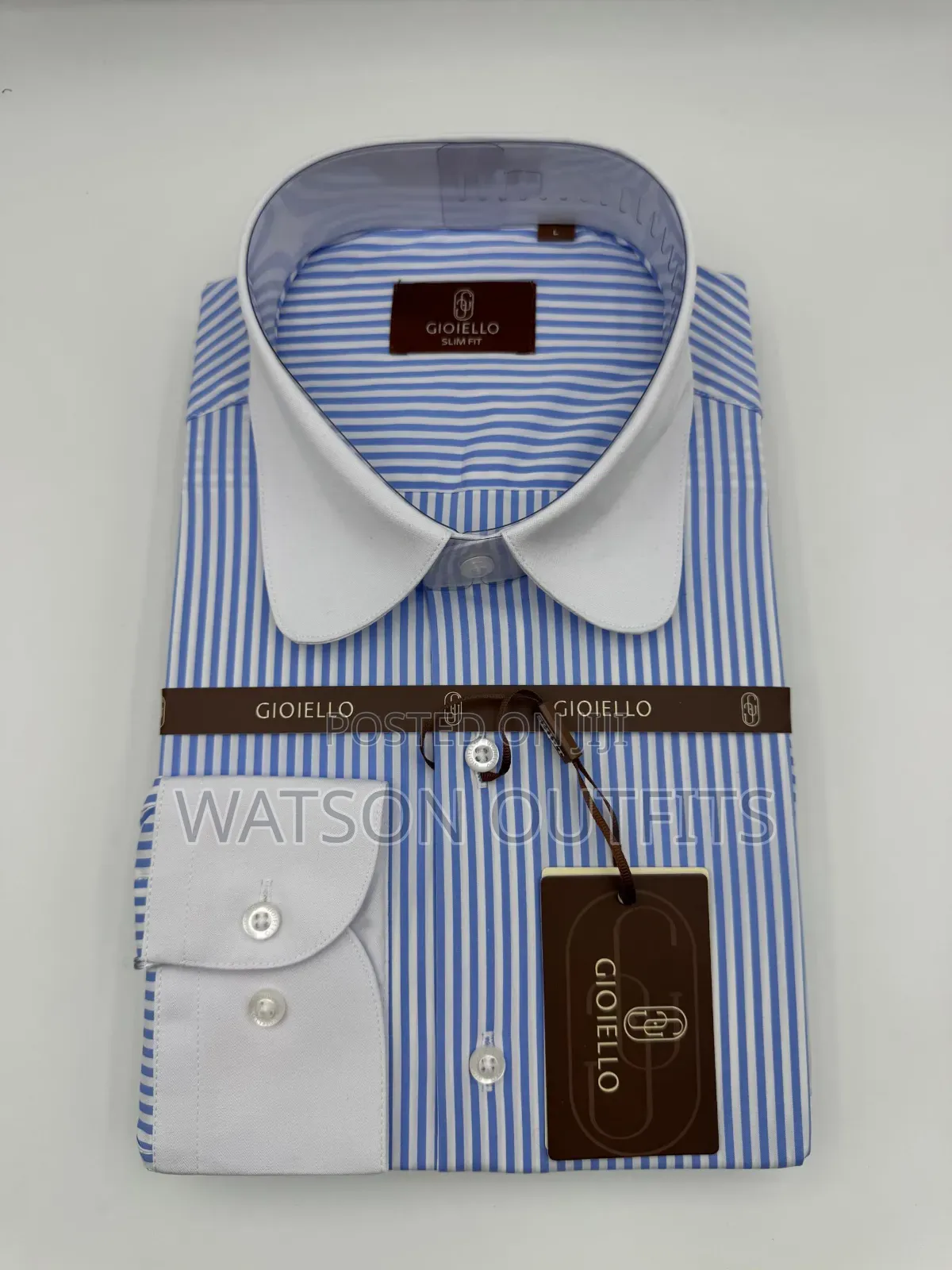 6 Colours GIOIELLO Brand Men's New and Original Shirts or Shati Turkey