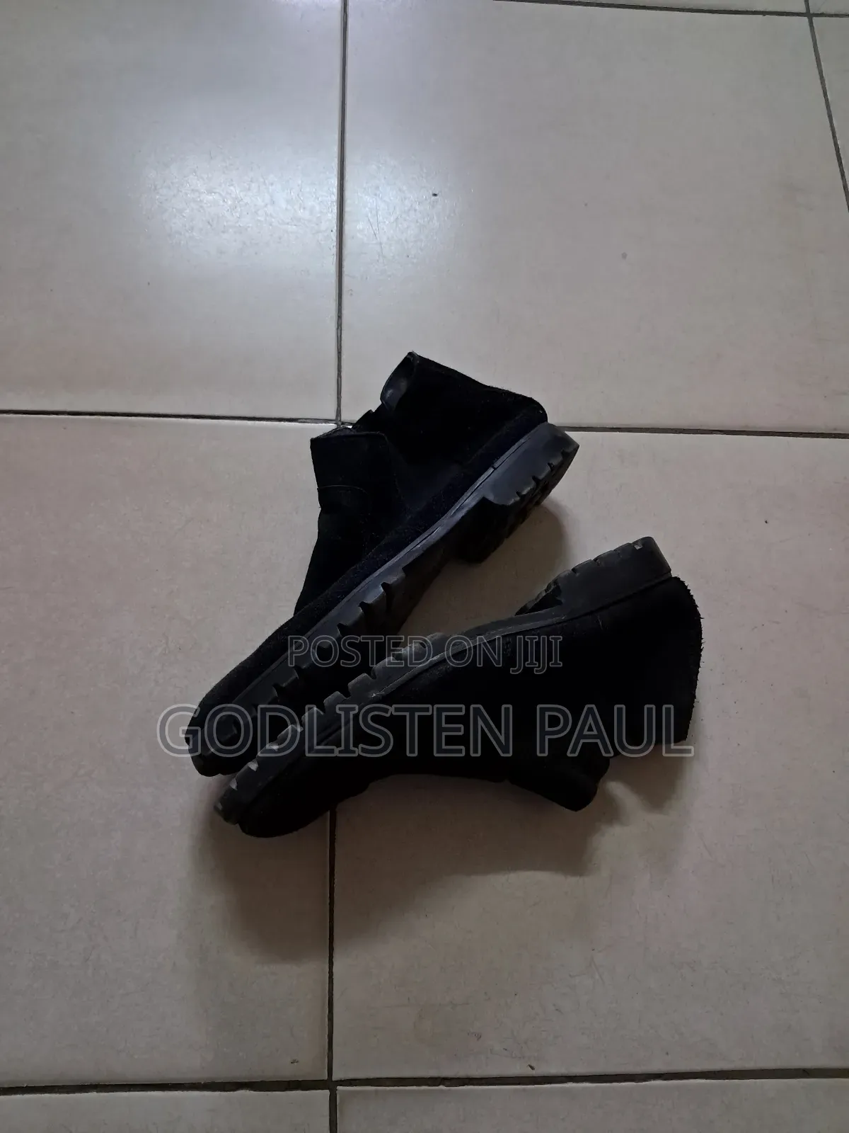 Chelsea Boots, Black Size, 42