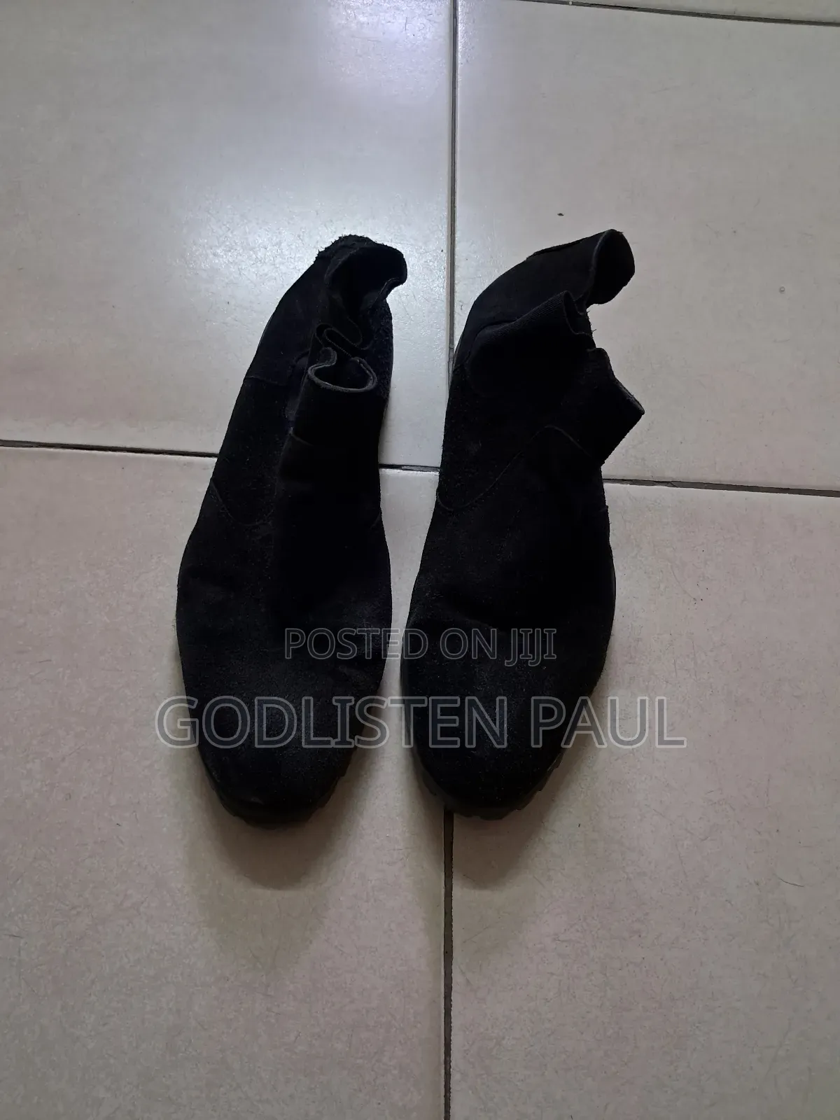 Chelsea Boots, Black Size, 42