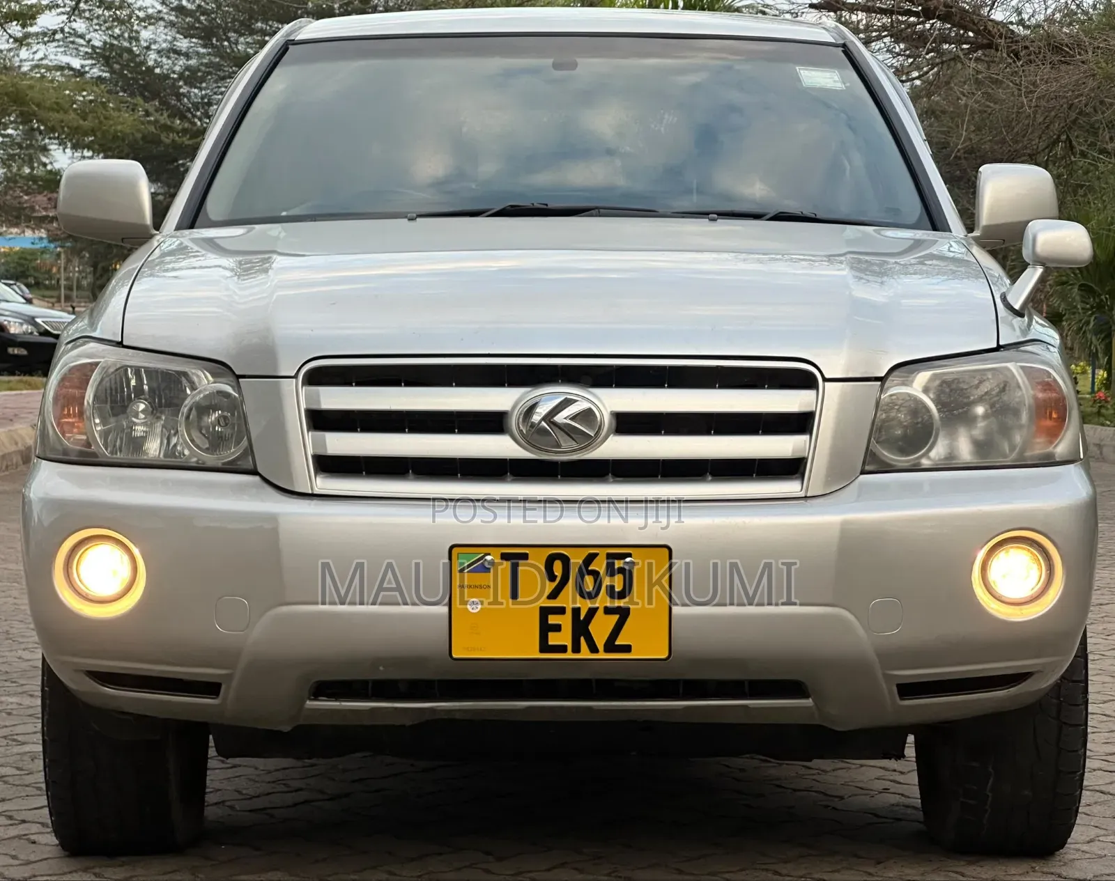Toyota Kluger 2007 Silver