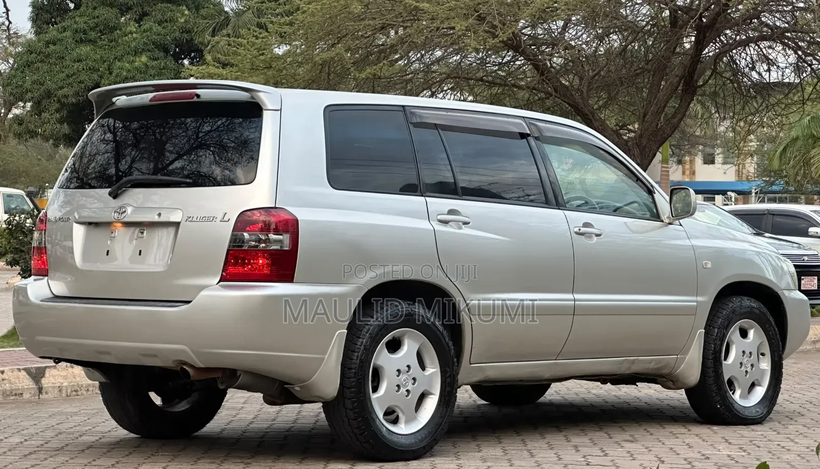 Toyota Kluger 2007 Silver