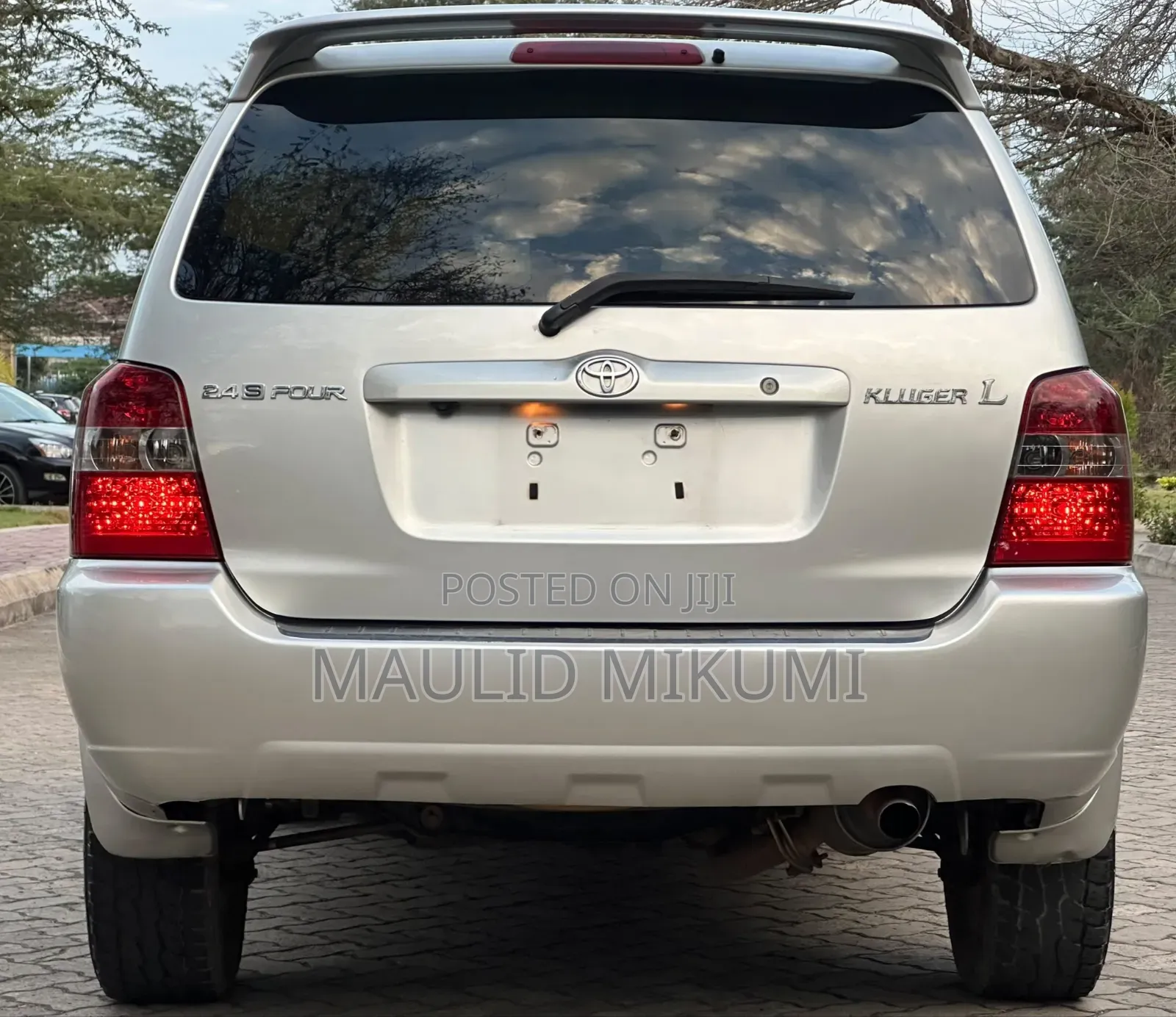 Toyota Kluger 2007 Silver