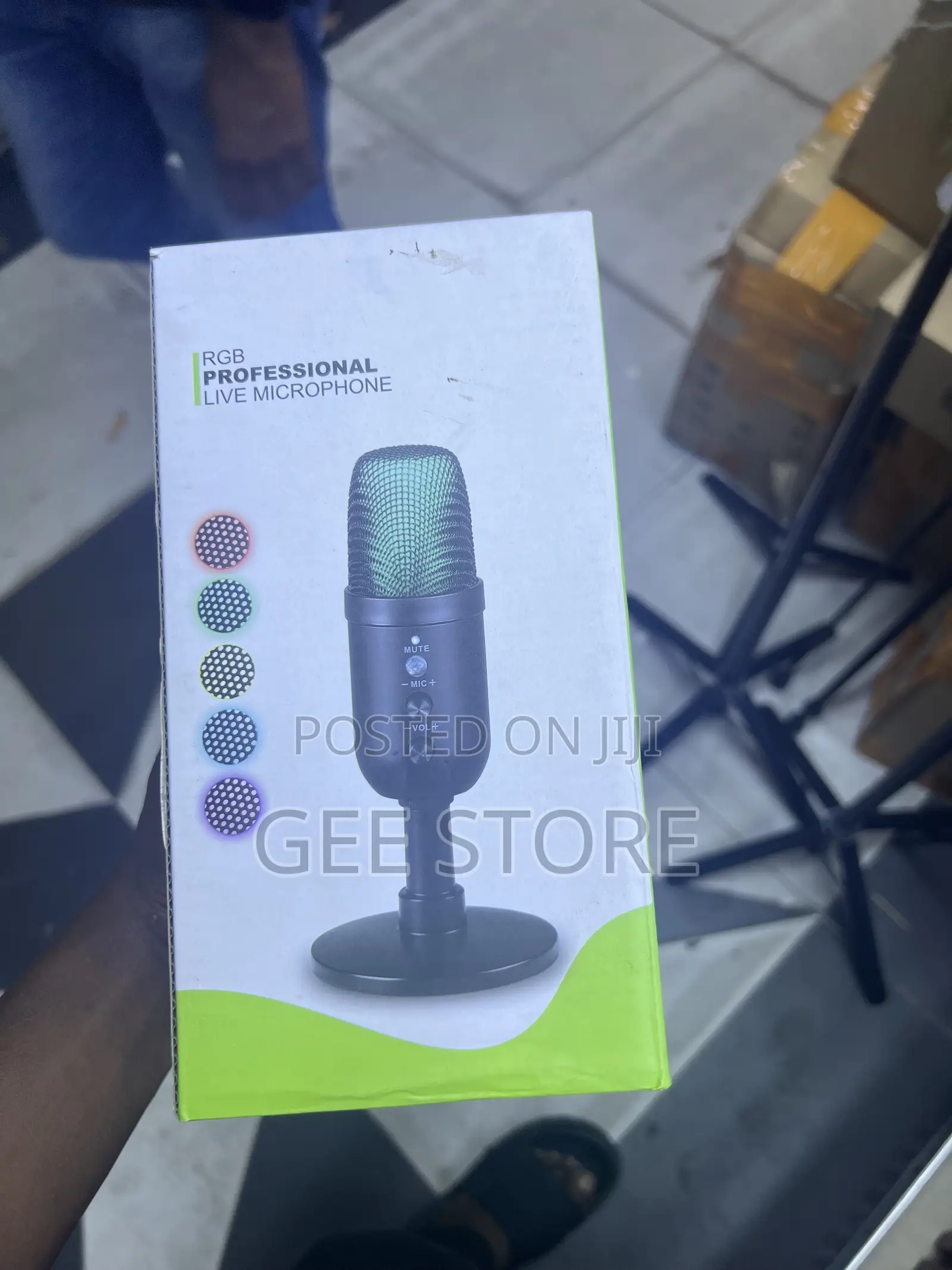 RGB Professional Live USB Microphone
