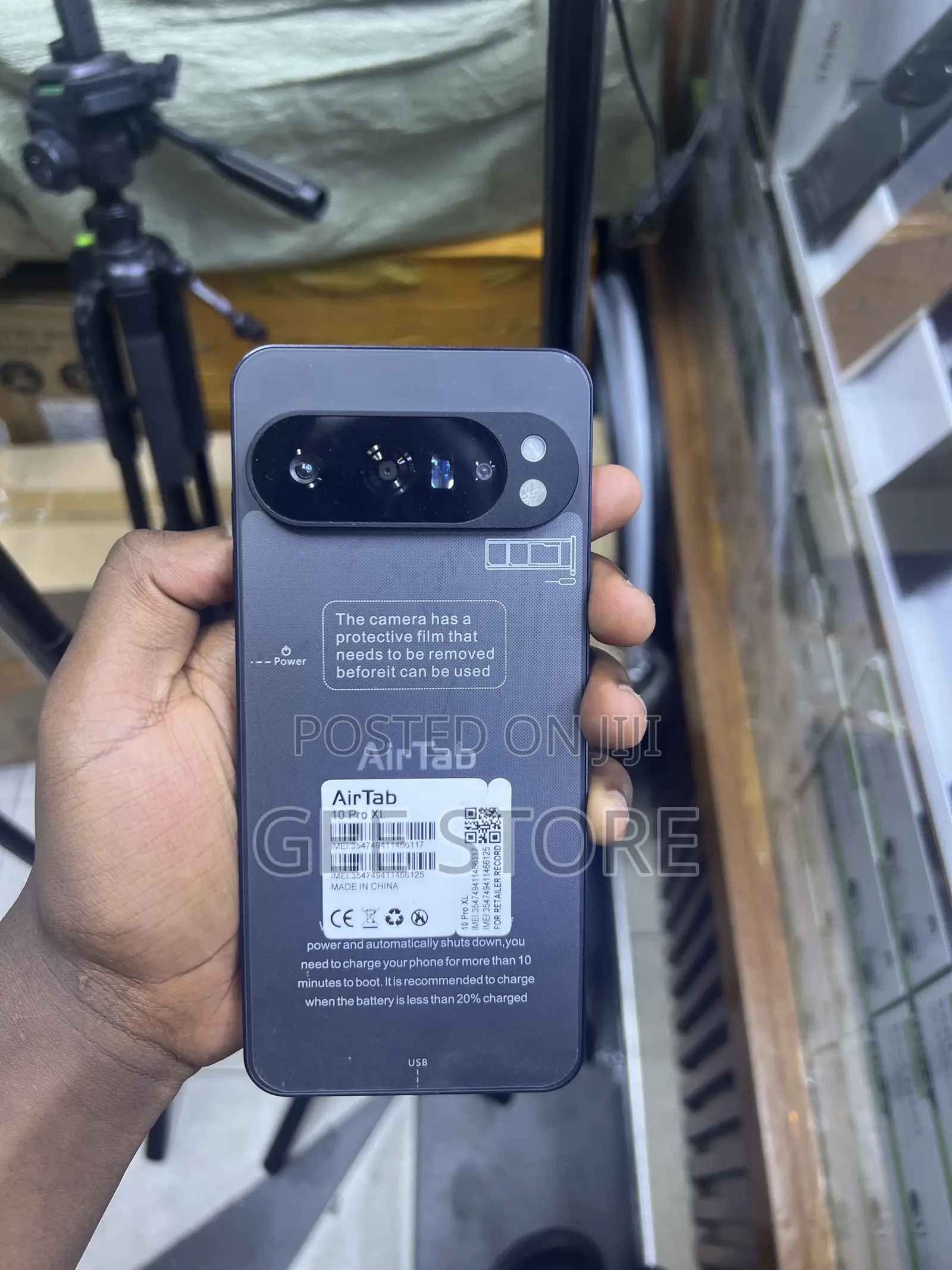 New AirTab S25 Ultra 5G 1 TB Black