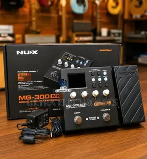 NUX MG300 MKII Modeling Guitar Processor Compact Digital Multi Effects