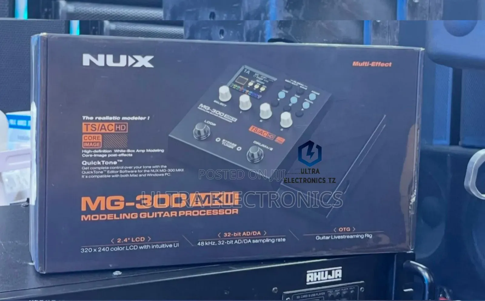 NUX MG300 MKII Modeling Guitar Processor Compact Digital Multi Effects