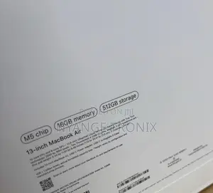 New Laptop Apple MacBook Air 2026 M5 16GB Apple M5 SSD 512GB