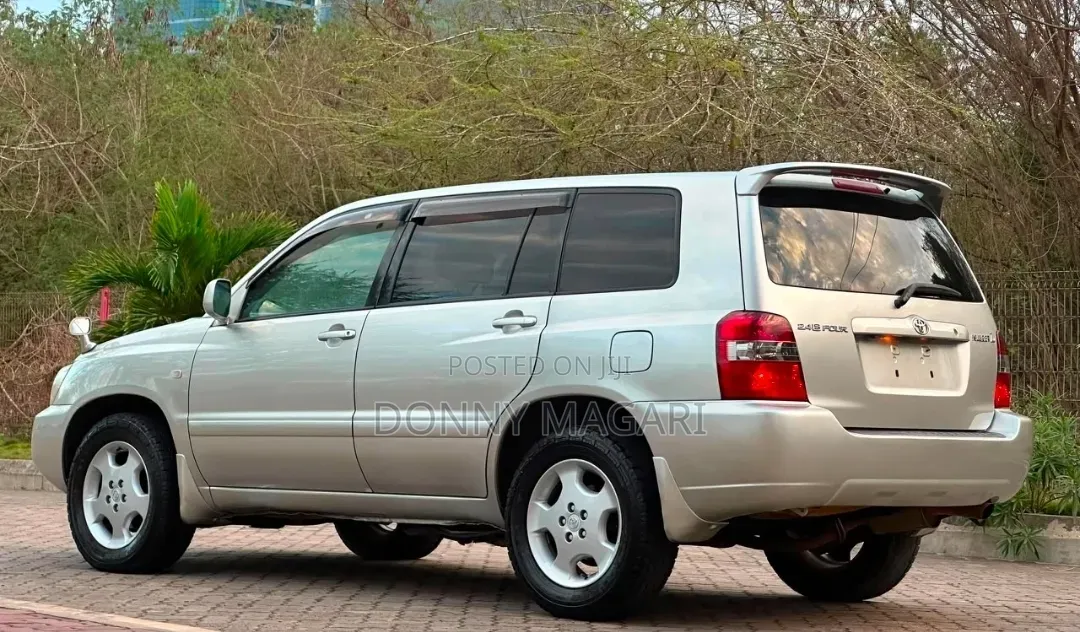 Toyota Kluger 2007 Silver