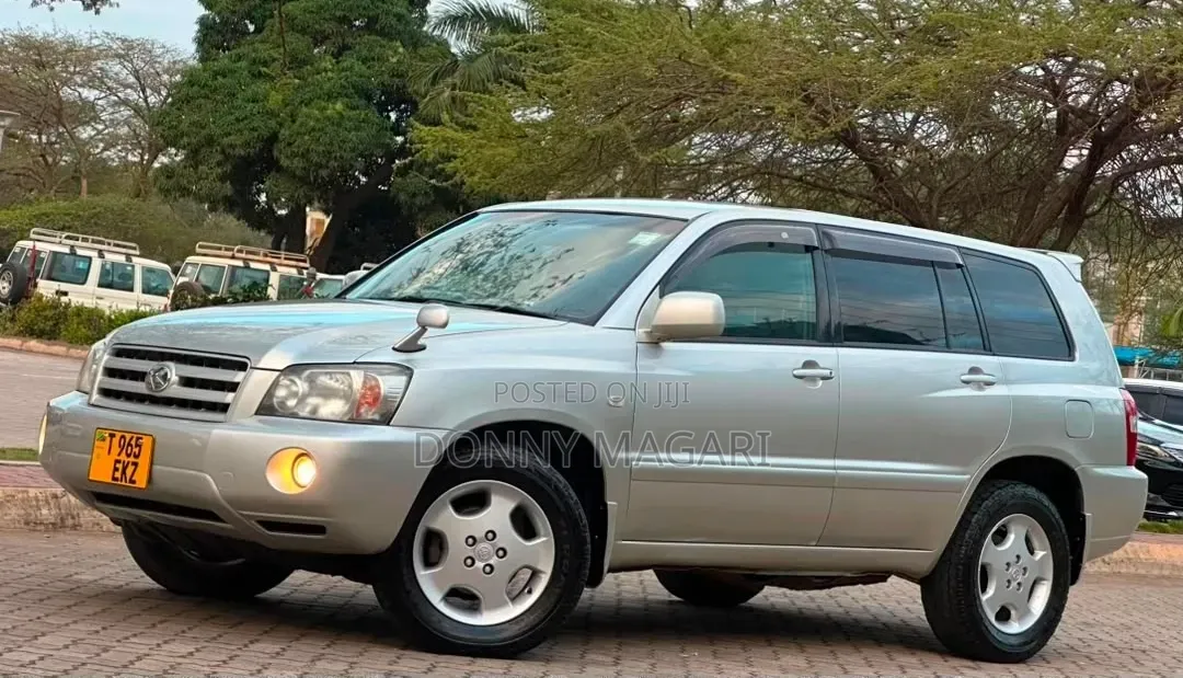 Toyota Kluger 2007 Silver