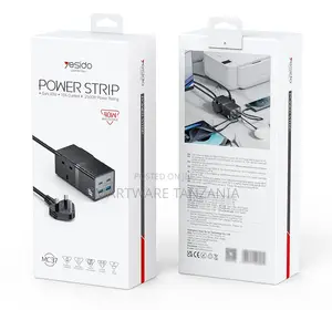 Yesido Power Strip GaN 40W 10A Current 2500W Power Rating, 3 Ports