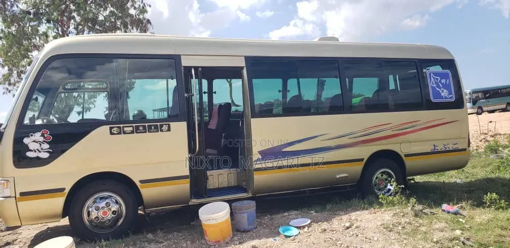 Toyota Coaster 2004 Silver
