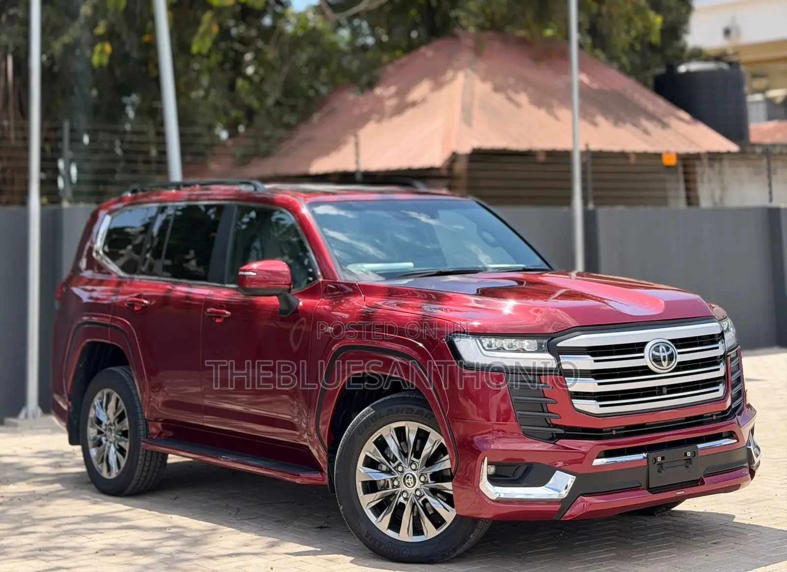 Toyota Land Cruiser 2024 Red
