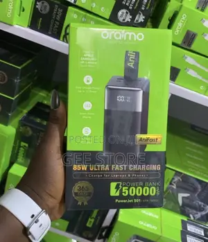 Oraimo PowerJet 501 Is an 85W Ultra-Fast Charging Power Bank 50,000mAh