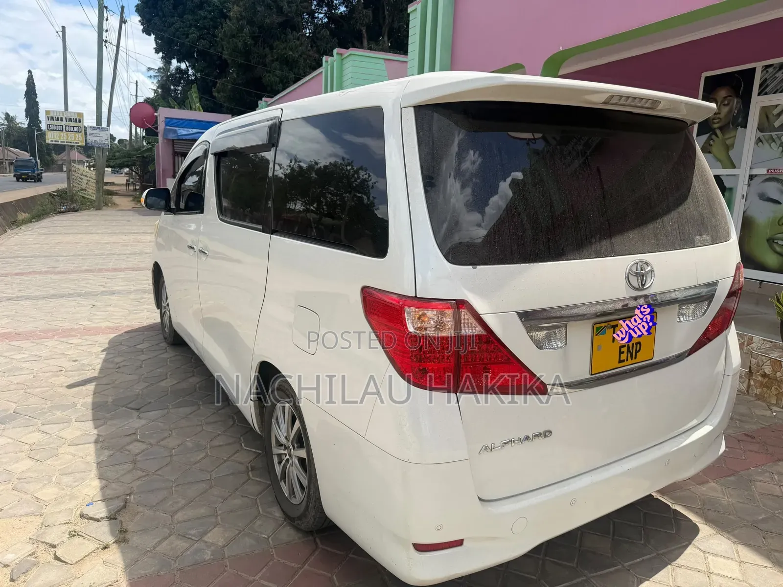 Toyota Alphard 2010 White