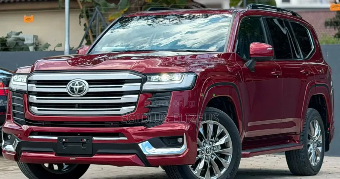 New Toyota Land Cruiser 2024 Red