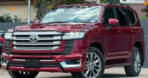 New Toyota Land Cruiser 2024 Red
