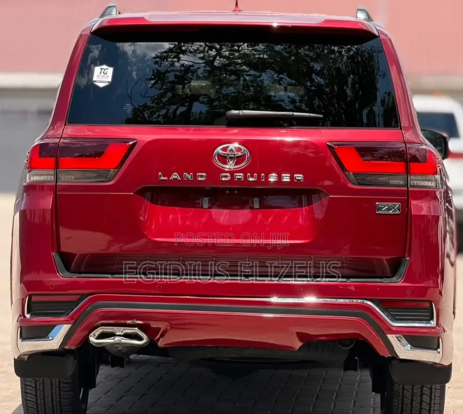 New Toyota Land Cruiser 2024 Red