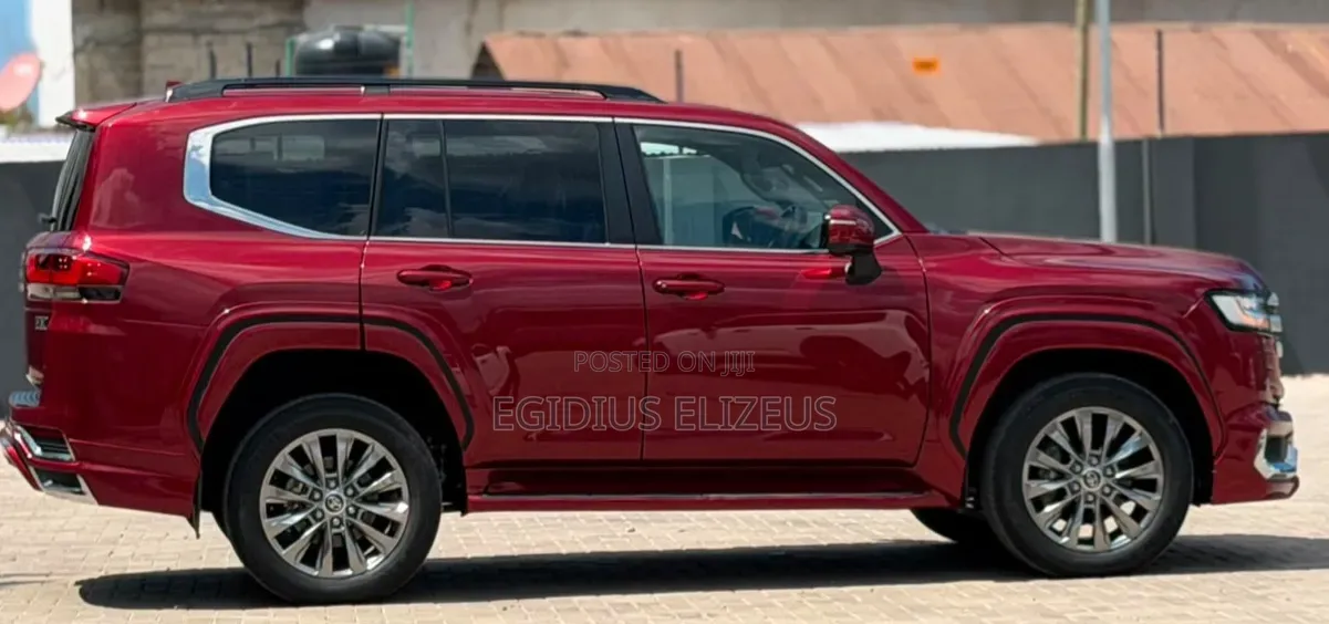 New Toyota Land Cruiser 2024 Red